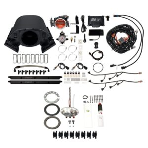 79888 Ultimate Rebel LS 500 HP EFI System With Short Cathedral Intake, Go Fuel In-Tank 340 LPH Fuel Pump Returnless Module With 2 Inch Fill & Go Spark LS3 Style Coil With LED 8 Pack Master Kit