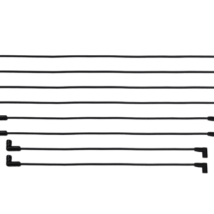 90014 Go Spark Ceramic Spark Plug Wire Kit, 8mm Premade, SBC (UH) HEI Dist End 90/90
