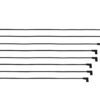 90015 Go Spark Ceramic Spark Plug Wire Kit, 8mm Premade, SBC (OVC) HEI Dist End 90/90