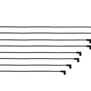 90018 Go Spark Ceramic Spark Plug Wire Kit, 8mm Premade, SBC (UH) Dragster HEI Dist End 90/90