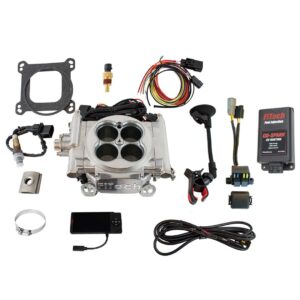93001 Go EFI 4 – 600 HP EFI System – Bright Aluminum Finish, w/CDI box