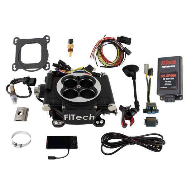 93002 Go EFI 4 – 600 HP EFI System – Matte Black Finish, w/CDI box