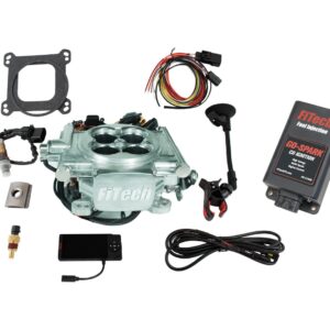 93006 Go EFI 4 600 HP Power Adder Bright Aluminum EFI System With Go Spark CDI Box