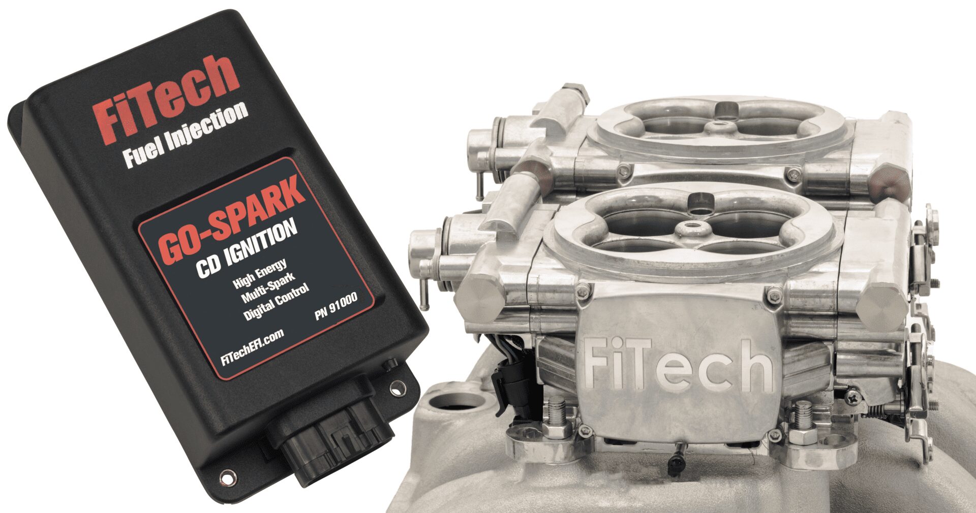 93061 Go EFI 2×4 625 HP EFI System – Bright Aluminum Finish, w/CDI box