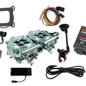 93065 Go EFI 2×4 1200 HP Bright Aluminum EFI System With Go Spark CDI Box