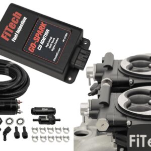 93162 Go EFI 2×4 System (Black Finish) Master Kit w/ Inline Fuel Pump, w/CDI box