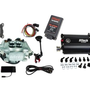 93506 Go EFI 4 600 HP Power Adder Bright Aluminum EFI System With Force Fuel Delivery Master Kit & Go Spark CDI Box