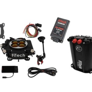 93542 Go EFI 8 1200 HP Matte Black Finish System With Dual Pump Force Fuel Delivery Master Kit & Go Spark CDI Box