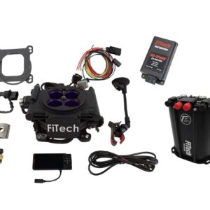 93548 Mean Street 800 HP Matte Black EFI System With Dual Pump Force Fuel Delivery Master Kit & Go Spark CDI Box
