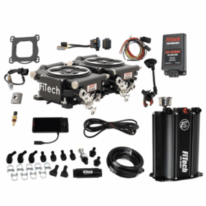 93562 Go EFI 2×4 System (Black Finish) Master Kit w/ Force Fuel, Fuel Delivery System , w/CDI box