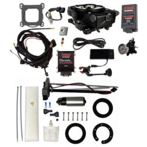 96121 Go EFI Classic Black 650 HP EFI System With Go Fuel 255 LPH In-Tank, Regulator & Go Spark CDI Box Master Kit