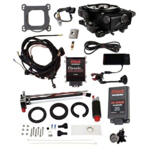 96221 Go EFI Classic Black 650 HP EFI System With Go Fuel In-Tank, Go Spark CDI Box & Regulator Master Kit