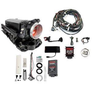 96231 Ultra Ram 650 HP Chevy Small Block EFI System With Go Fuel 340 LPH In-Tank, Go Fuel Regulator & Go Spark CDI Box Master Kit