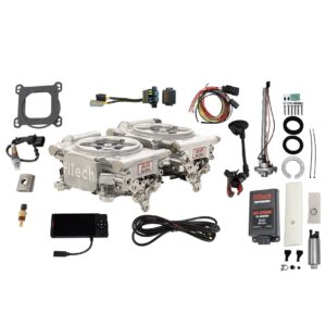 96261 Go EFI 2×4 625 HP Bright Aluminum EFI System With Go Fuel 340 LPH In-Tank & Go Spark CDI Box Master Kit