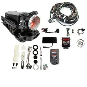 96531 Ultra Ram 650 HP Chevy Small Block EFI System With Go Fuel In-Tank Regulated Pump 255 LPH & Go Spark CDI Box Master Kit