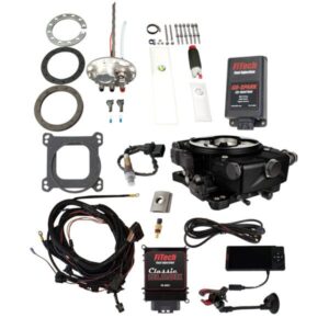 96721 Go EFI Classic Black 650 HP EFI System With Go Fuel Returnless 340 LPH In-Tank Pump & Go Spark CDI Box Master Kit
