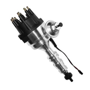 99044 FiTech Go Spark Distributor, Ford 332-448 FE, Mech. Adv. with Vacuum- 2 WIRE MAG
