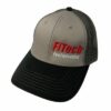 A1GBH FiTech Grey & Black Snap Back Hat
