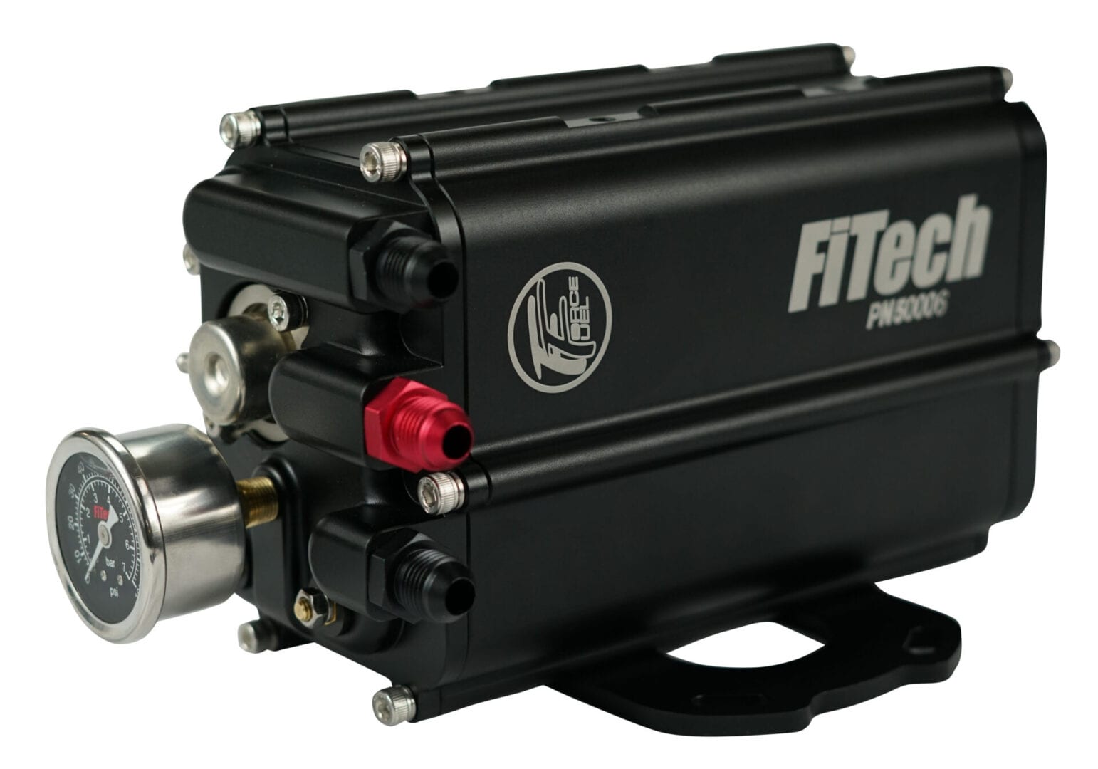35506 Go EFI 4 600 HP Power Adder Bright Aluminum EFI System With Force Fuel Mini Delivery Master Kit - Image 3