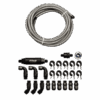 51005 PTFE, Stainless Steel Hose Kit, Natural, 20ft w/ 10 Micron Filter and Check Valve