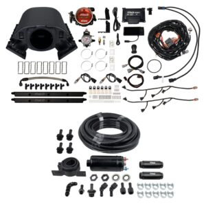 71091 Ultimate Rebel LS 750 HP EFI System With Short Cathedral Intake, Transmission Control & Inline Fuel Pump Master Kit