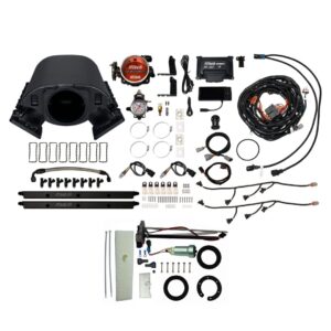 76191 Ultimate Rebel LS 750 HP EFI System With Short Cathedral Intake, Transmission Control, In Tank 440 LPH Pump Module & Go Fuel Regulator Master Kit