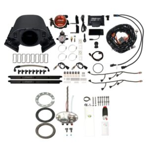 76390 Ultimate Rebel LS 750 HP EFI System With Short Cathedral Intake & Go Fuel In-Tank 340 LPH Fuel Pump Returnless Module With 2 Inch Fill Master Kit