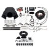 78189 Ultimate Rebel LS 500 HP EFI System With Short Cathedral Intake, Transmission Control, Inline Hose Kit & LS3 Coil Pack Set