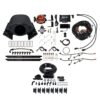 78190 Ultimate Rebel LS 750 HP EFI System With Short Cathedral Intake, Inline Hose Kit & LS3 Coil Pack Set