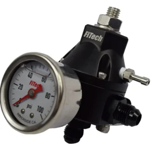 54001 Go Fuel Tight Fit Regulator With Pressure Gauge