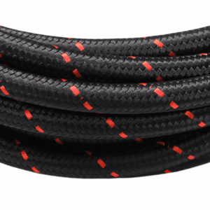 Alternative view of 51006 PTFE, Stainless Steel Hose Kit, Black Covering, 20ft w/ 10 Micron Filter and Check Valve