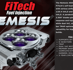 4500 1600 HP FiTech Fuel Injection Unleashes the Nemesis EFI System