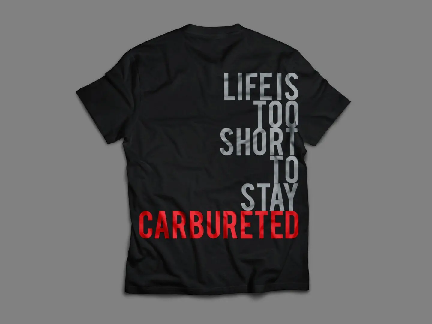 A1BlkT Black FiTech T-Shirt