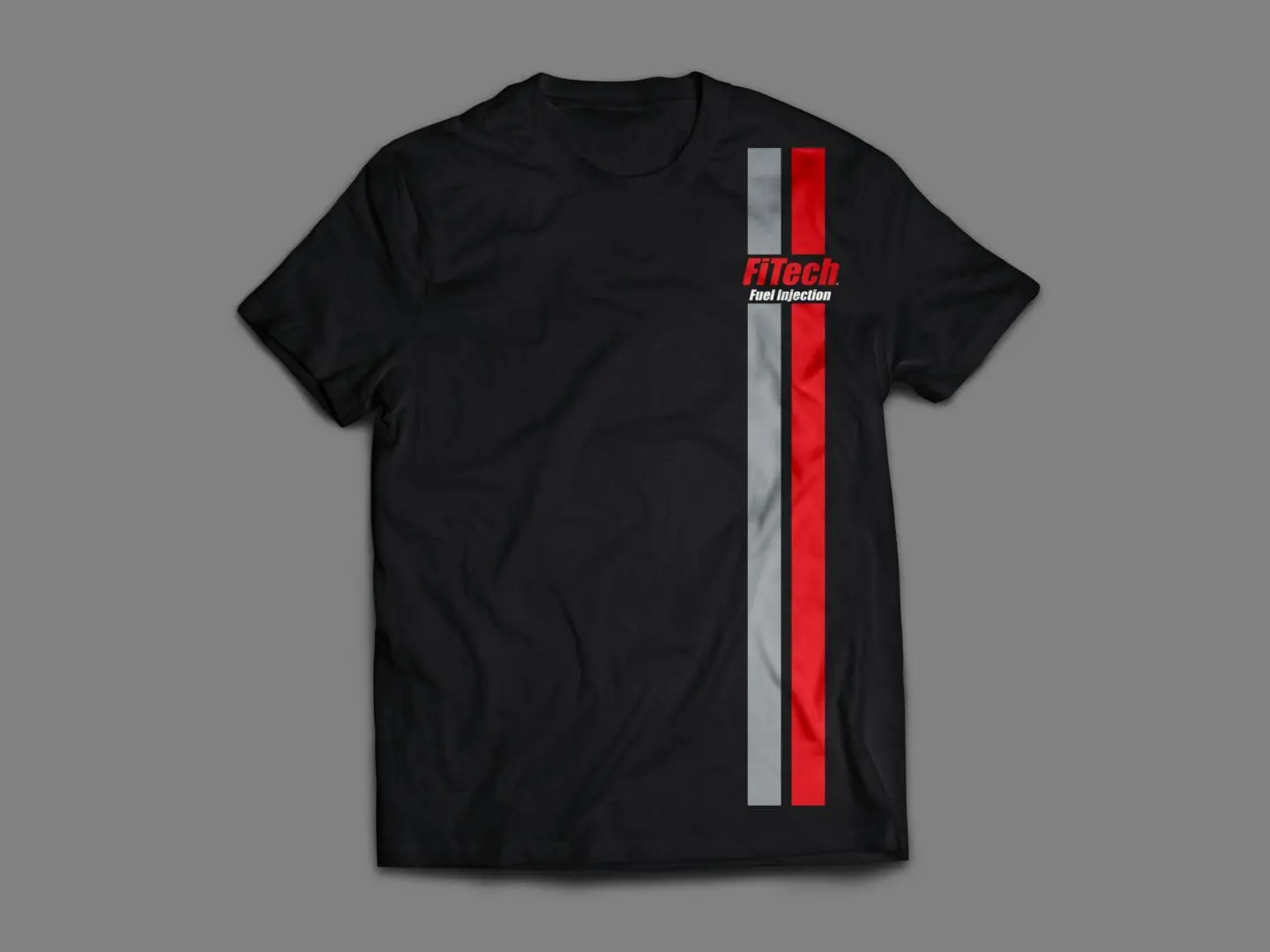 A1BlkT Black FiTech T-Shirt - Image 2