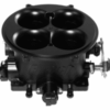 30036 Nemesis, Universal 4500 4BBL Throttle Body, Black, MAP