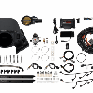 70093DBWBBNP Ultimate Rebel LS 1000 HP EFI System Short Cathedral Intake DBW Black Billet 102mm TB With Trans Control No Pedal