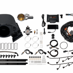 70093DBWSBNP Ultimate Rebel LS 1000 HP EFI System Short Cathedral Intake DBW Brilliant Billet 102mm TB With Trans Control No Pedal
