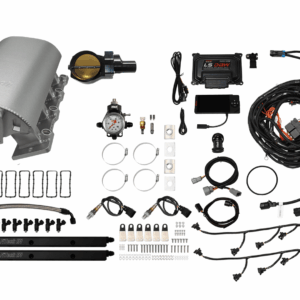 73071DBWBBNP Ultimate Rebel Satin Short LS1 500 HP EFI System Short Cathedral Intake DBW Black Billet 92mm TB Without Trans Control No Pedal