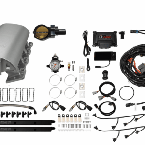 73072DBWBBNP Ultimate Rebel Satin Short LS1 500 HP EFI System Short Cathedral Intake DBW Black Billet 92mm TB With Trans Control No Pedal