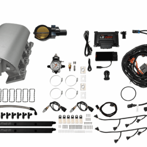 73073DBWBBNP Ultimate Rebel Satin Short LS1 750 HP EFI System Short Cathedral Intake DBW Black Billet 102mm TB Without Trans Control No Pedal