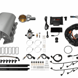 73073DBWSBNP Ultimate Rebel Satin Short LS1 750 HP EFI System Short Cathedral Intake DBW Brilliant Billet 102mm TB Without Trans Control No Pedal
