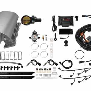 73075DBWBBNP Ultimate Rebel Satin Short LS1 1000 HP EFI System Short Cathedral Intake DBW Black Billet 102mm TB Without Trans Control No Pedal