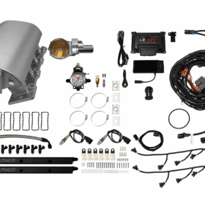 73075DBWSBNP Ultimate Rebel Satin Short LS1 1000 HP EFI System Short Cathedral Intake DBW Brilliant Billet 102mm TB Without Trans Control No Pedal