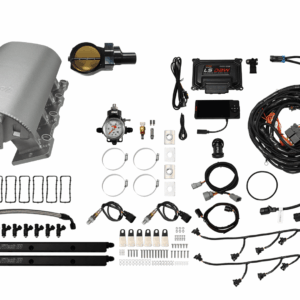 73076DBWBBNP Ultimate Rebel Satin Short LS1 1000 HP EFI System Short Cathedral Intake DBW Black Billet 102mm TB With Trans Control No Pedal