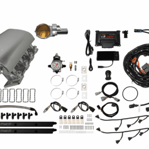 73082DBWSBNP Ultimate Rebel Brilliant Short LS1 500 HP EFI System Short Cathedral Intake DBW Brilliant Billet 92mm TB With Trans Control No Pedal