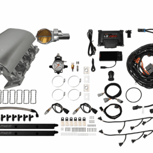 73086DBWSBNP Ultimate Rebel LS 1000 HP EFI System Short Brilliant Cathedral Intake DBW Brilliant Billet 102mm TB With Trans Control No Pedal