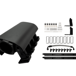 73087 Ultimate Rebel Black Tall LS1 Intake with Fuel Rails