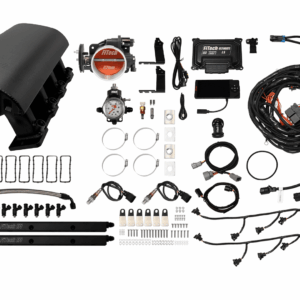 73092 Ultimate Rebel Black Tall LS1, LS1 500 HP EFI System/ Short Cathedral Intake/ Dual O2 Sensor/Cable Driven 92mm Throttle Body/ 36lb Injectors/ With Trans control