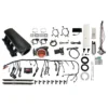 76607 Ultimate LS 500 HP EFI System With Long Runner Cathedral Intake, Transmission Control & Go Fuel In-Tank Regulated Pump 340 LPH Master Kit