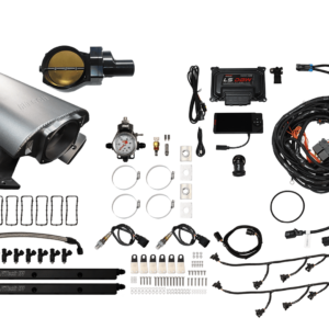 73123DBWBBNP Ultimate Rebel Satin Tall LS1 750 HP EFI System Tall Cathedral Intake DBW Black Billet 102mm TB Without Trans Control No Pedal